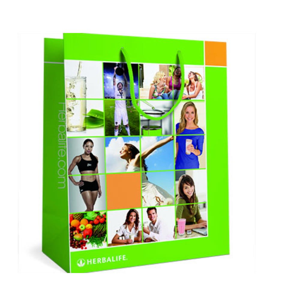 HERBALIFE-Papiertragetasche Einzeln